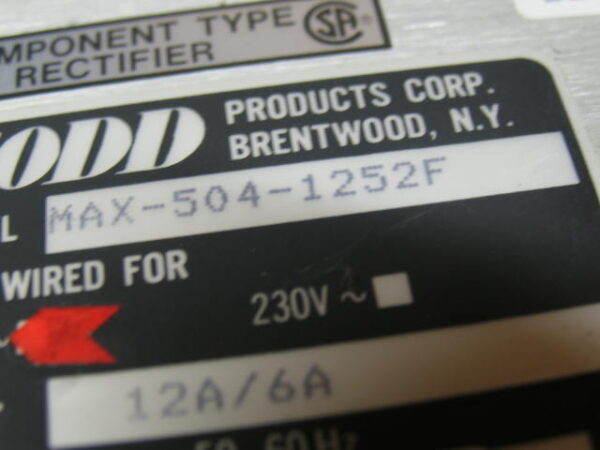 MAX-504-1252F